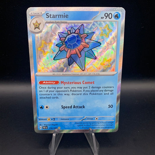 Pokémon TCG: 2024 Starmie 119/091 S&V Paldean Fates Baby Shiny