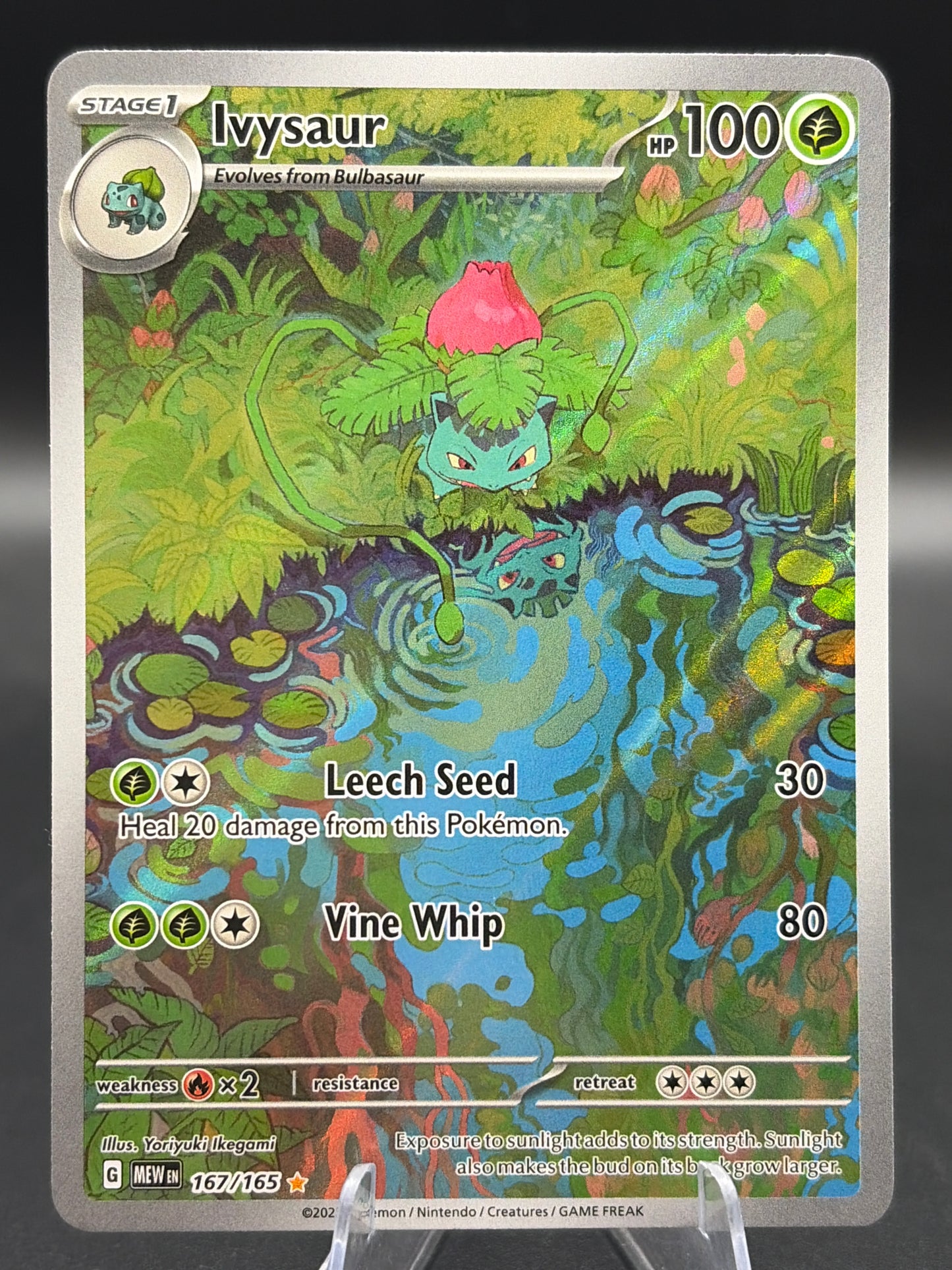 Pokémon TCG: 2023 Ivysaur 167/165 SV: Scarlet & Violet 151