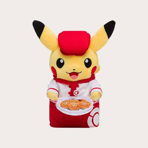 Plushies (Small) - Pikachu Exclusive Waitress - Pokémon Cafe
