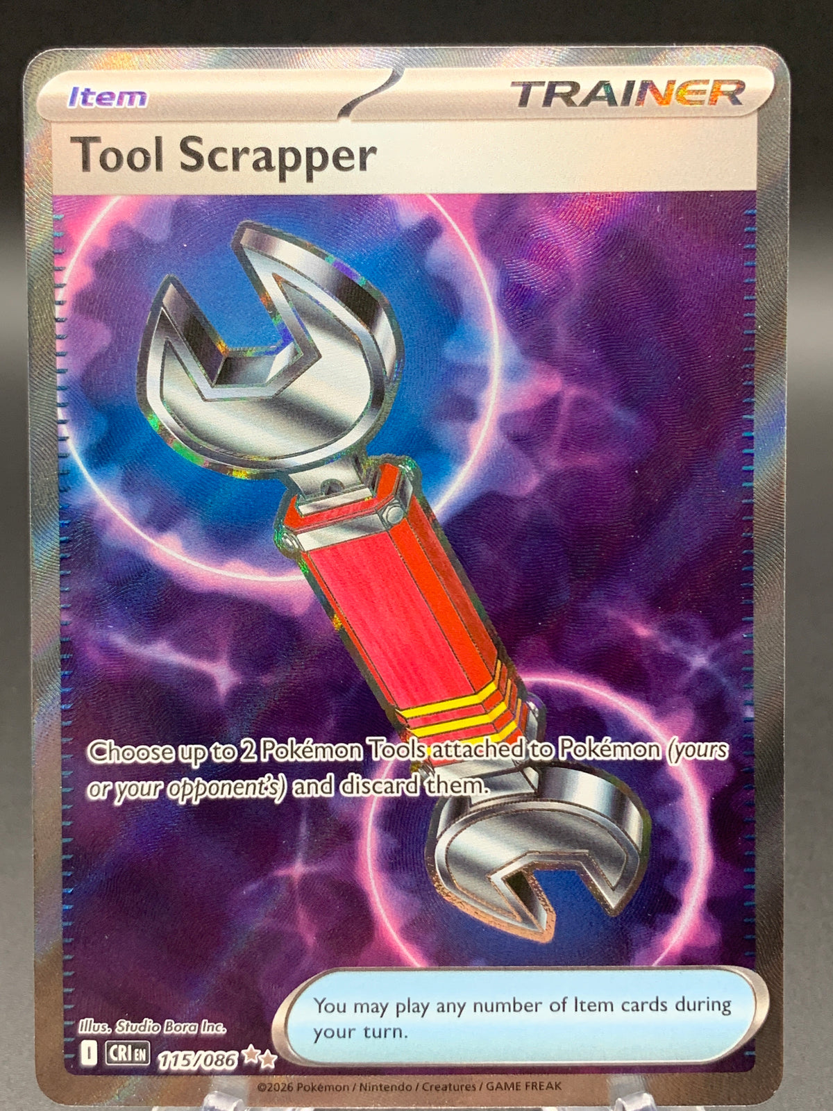 Pokémon TCG: 2026 Tool Scrapper - 115/086 - CRI: Chaos Rising