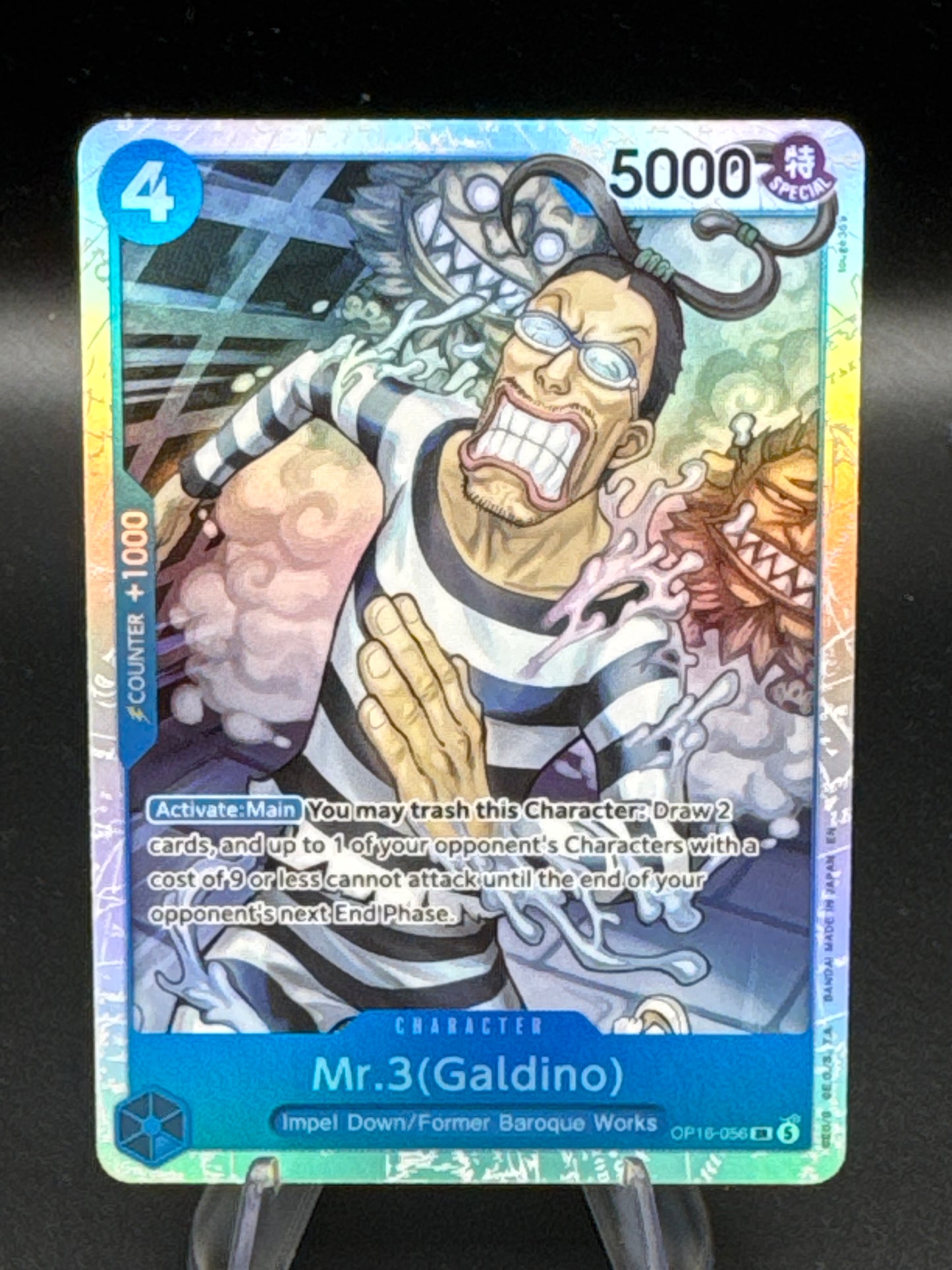 One Piece TCG: Mr.3 (Galdino) - OP16-056 - The Time of Battle