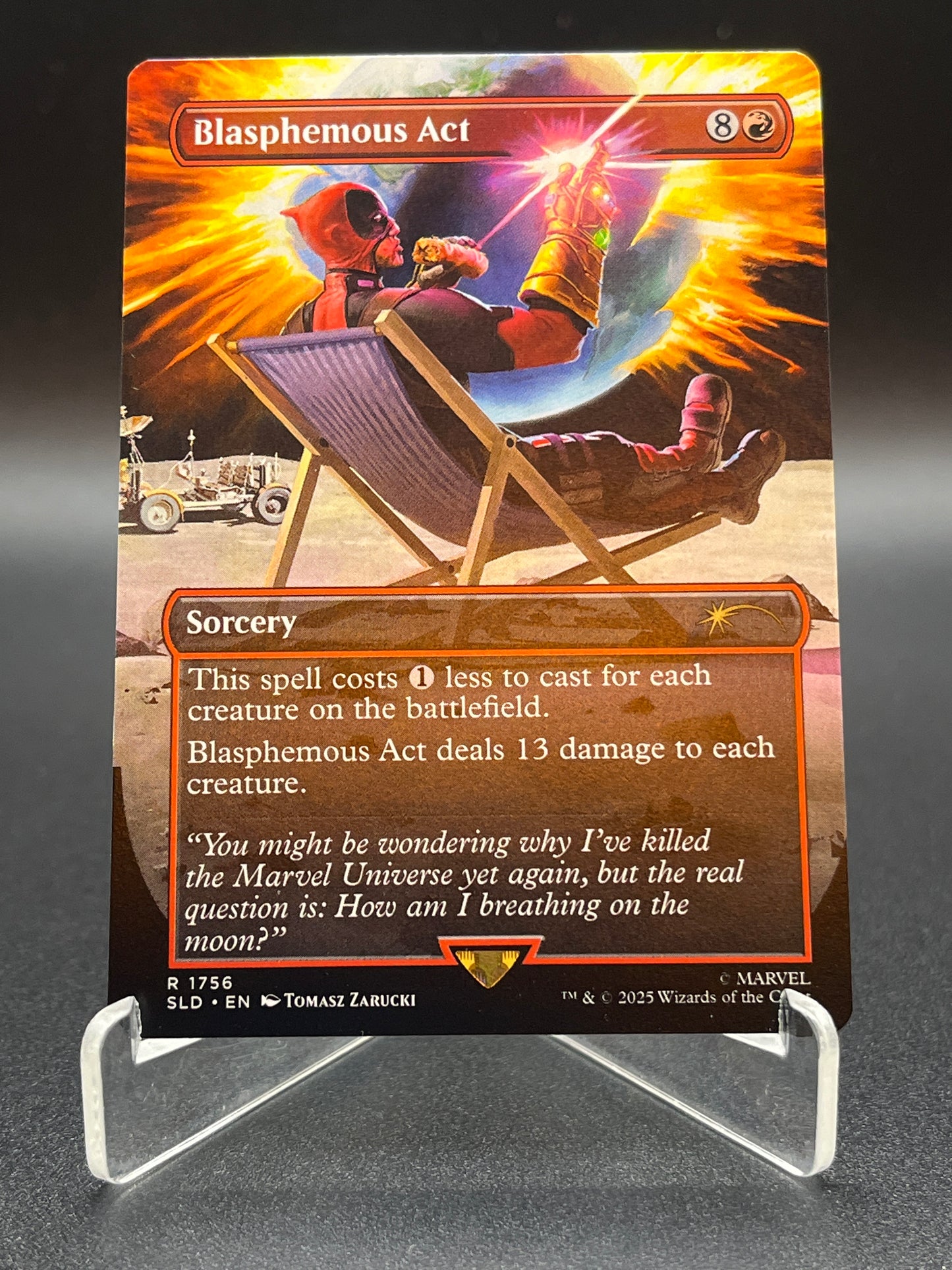 MTG TCG: Blasphemous Act R 1756 SLD: Secret Lair Drop Series (April 'Pools Day)