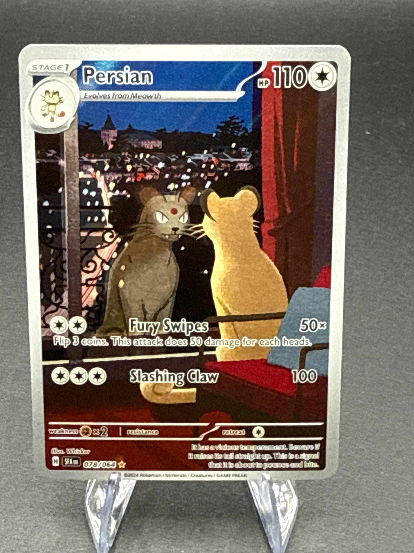 Pokémon TCG: 2024 Persian - 078/064 - SV: Shrouded Fable