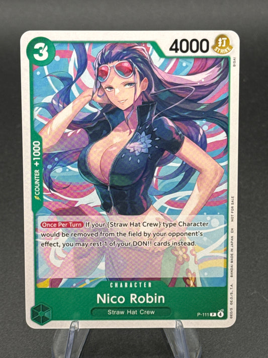 One Piece TCG: Nico Robin P-111 - (Heroines Battle Pack) - One Piece Promotion Cards