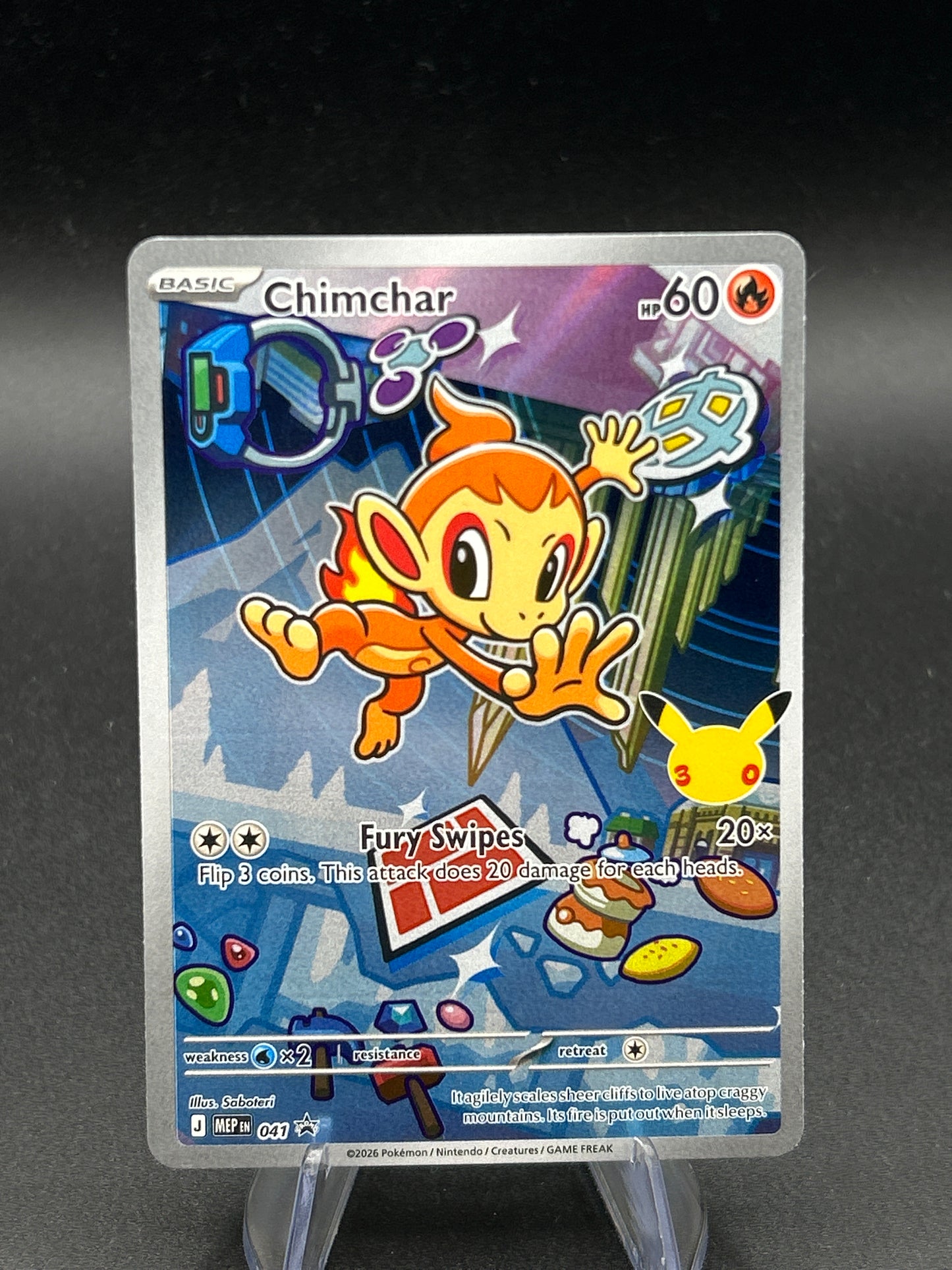 Pokémon TCG: 2026 Chimchar - #041 - Mega Evolution Promos
