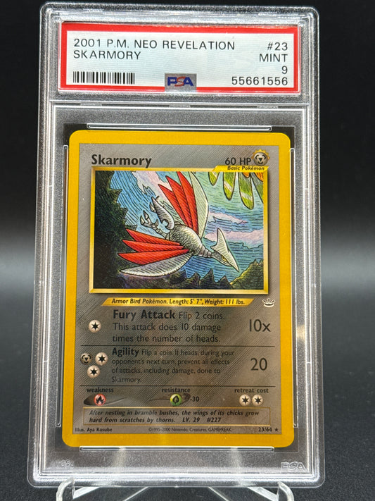 PSA 9 Pokémon TCG: 1995 Skarmory 23/64 - Neo Revelation