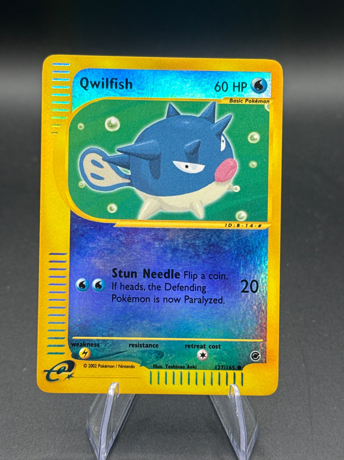 Pokémon TCG: 2002 Qwilfish 127/165 - Expedition