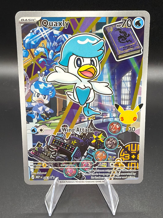 Pokémon TCG: 2026 Quaxly 063 - ME: Mega Evolution Promo