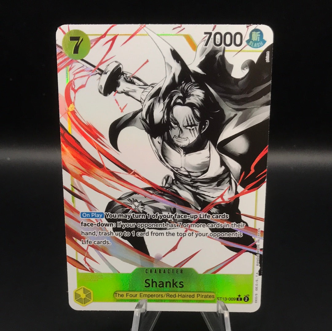 One Piece TCG: Shanks (Parallel) - Ultra Deck: The Three Brothers (ST-13)