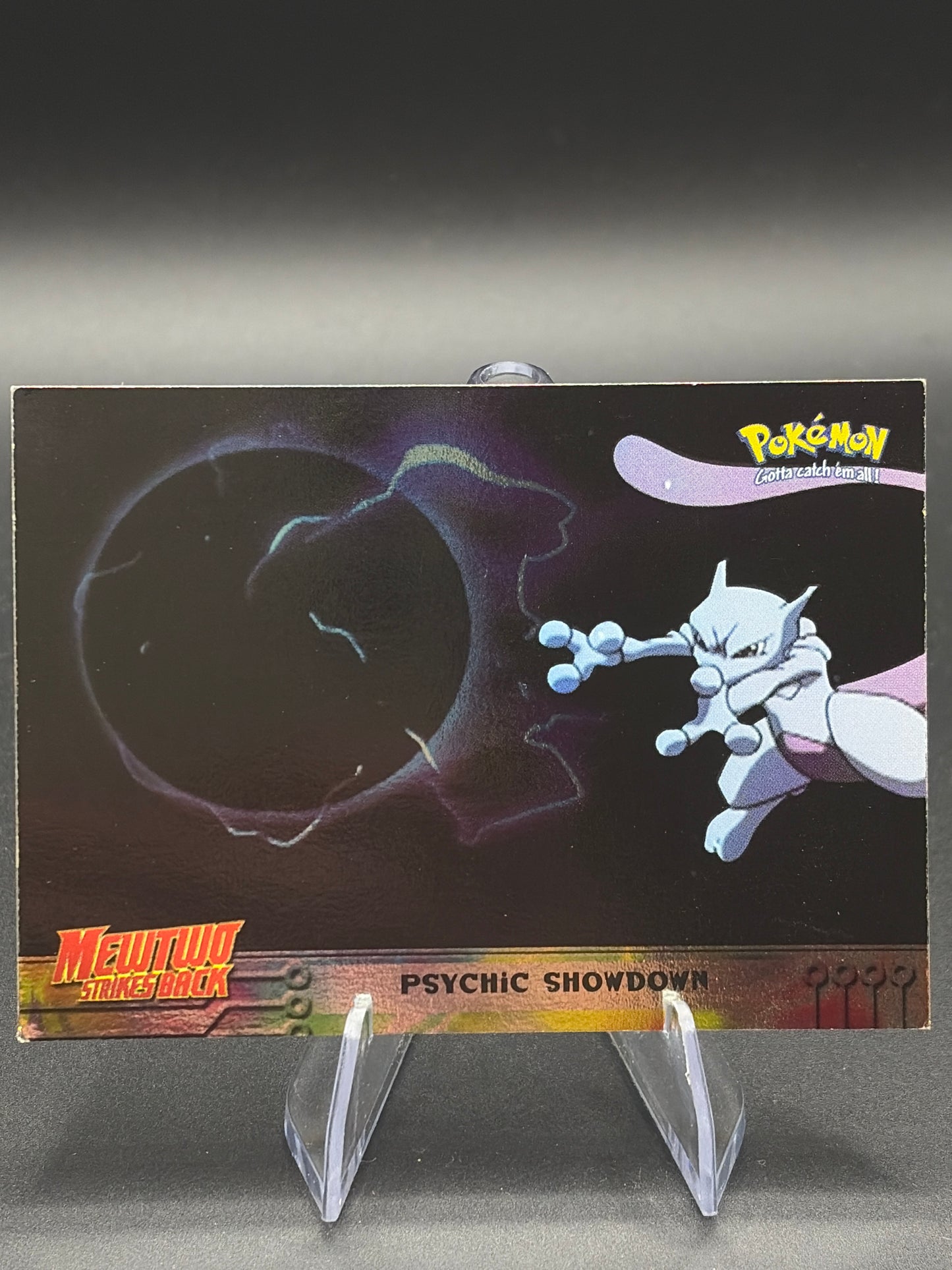 Pokémon TCG : Topps Pokémon Mewtwo Strikes Back Psychic Showdown Movie Animation #33 Card