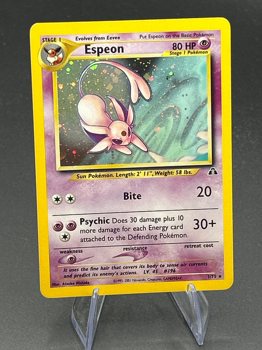 Pokémon TCG: Espeon  1/75 - Neo Discovery