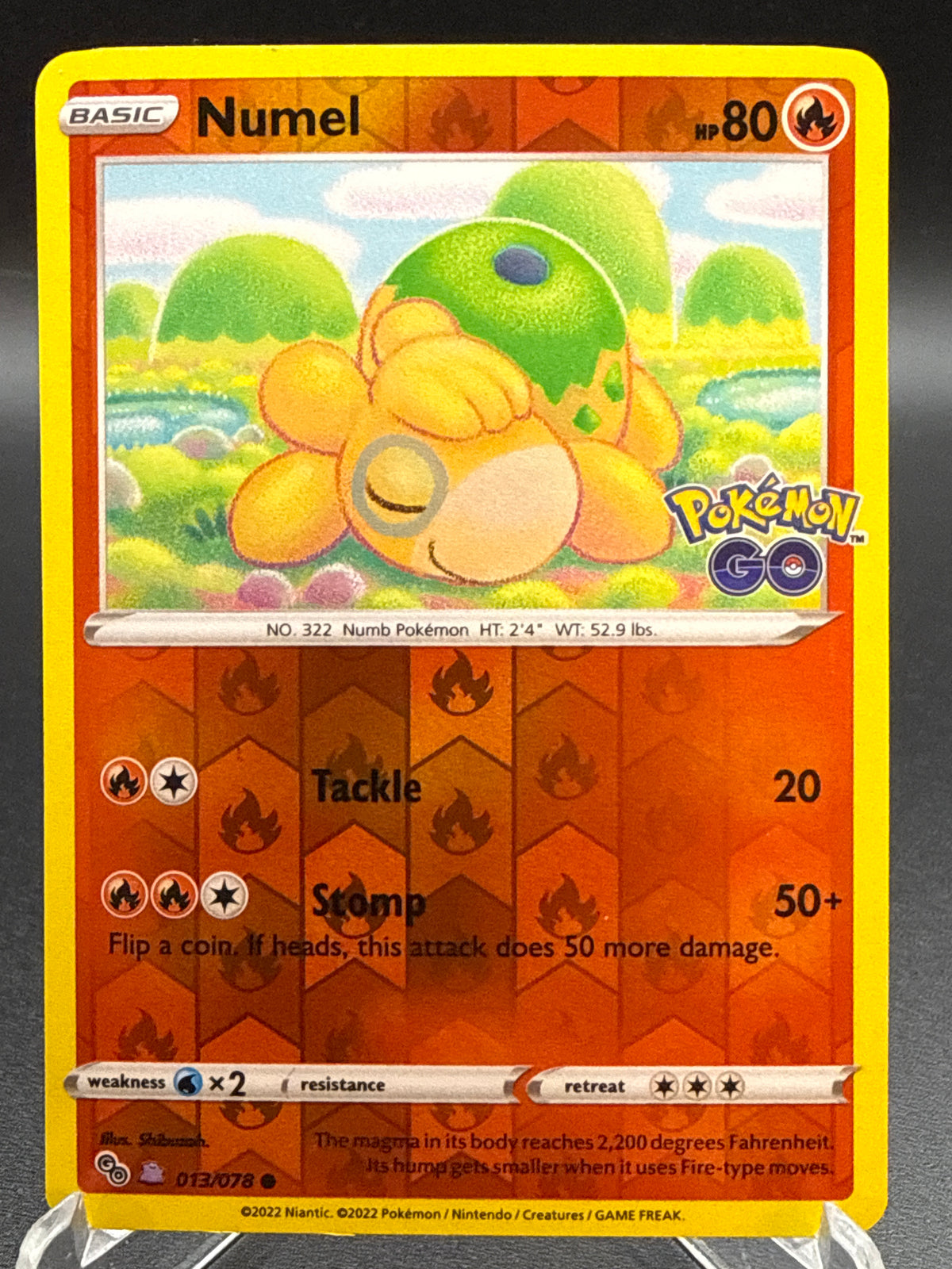 Pokémon TCG: 2022 Numel 013/078 Pokemon Go (Ditto)