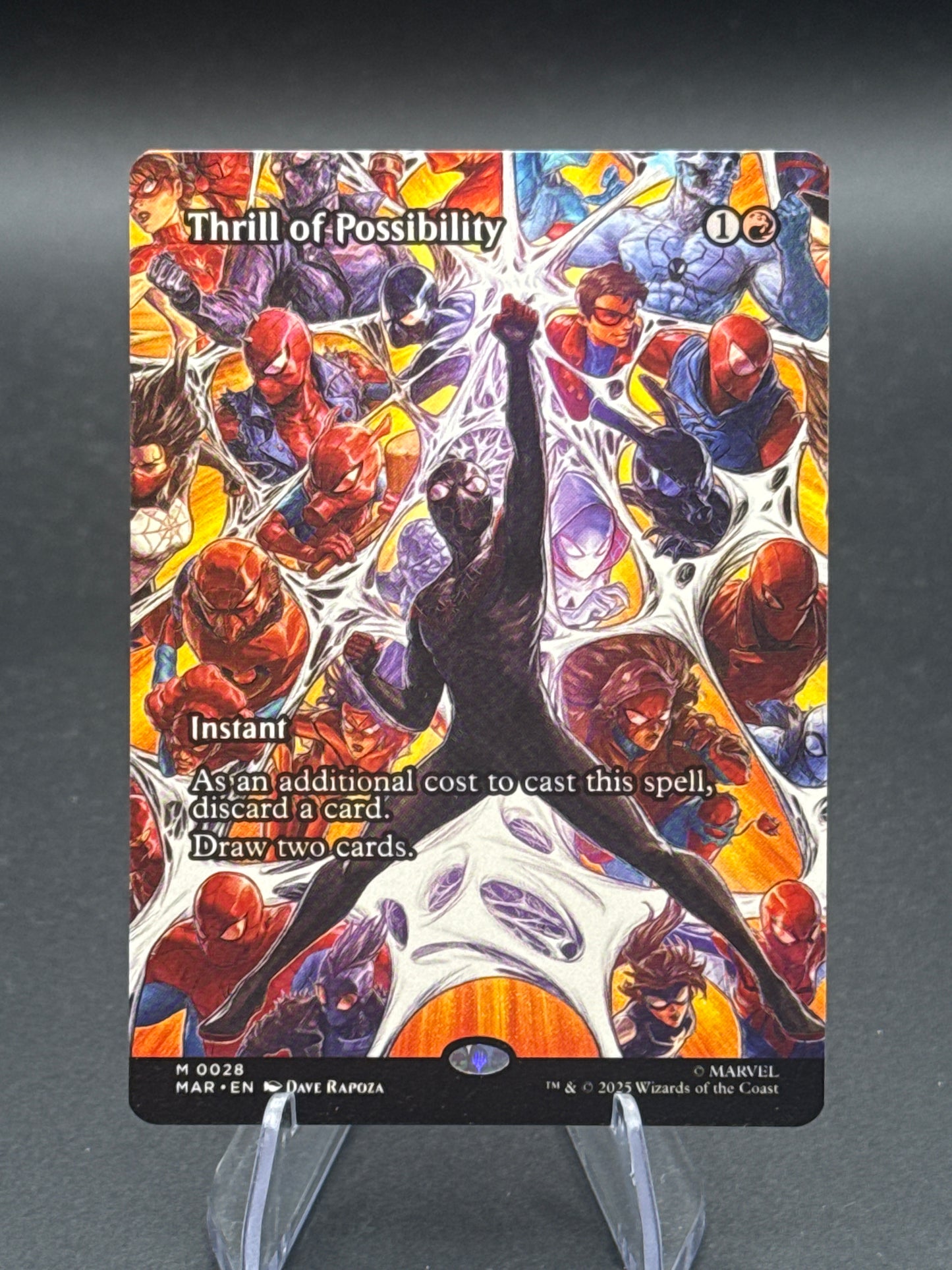 MTG TCG:  Thrill of Possibility M 0028 (Borderless) - Marvel Universe Eternal-Legal