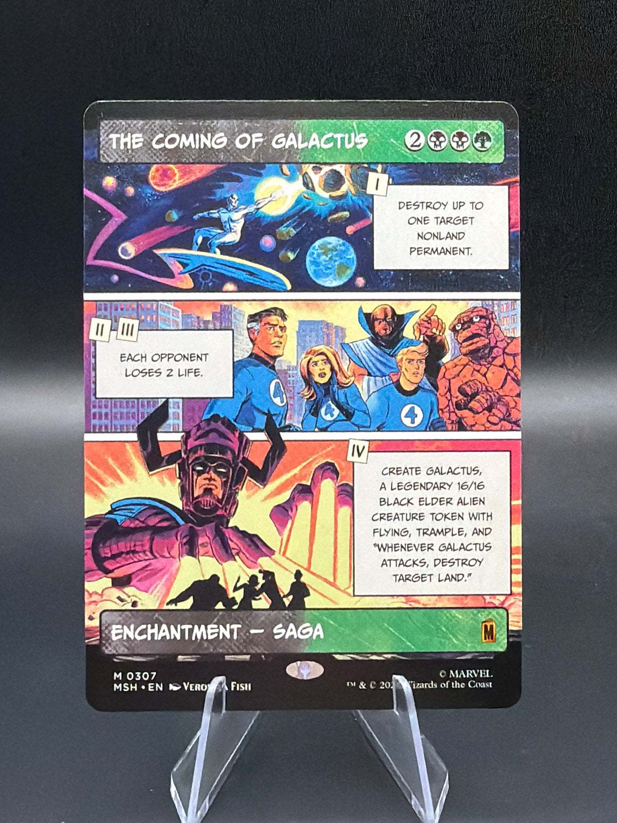 MTG TCG: 2026 The Coming of Galactus (Borderless) - 0307 - Marvel Super Heroes (MSH)
