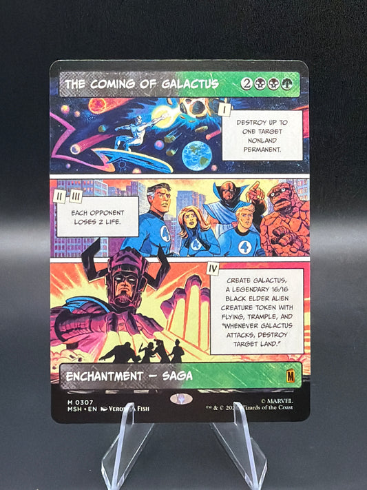 MTG TCG: 2026 The Coming of Galactus (Borderless) - 0307 - Marvel Super Heroes (MSH)