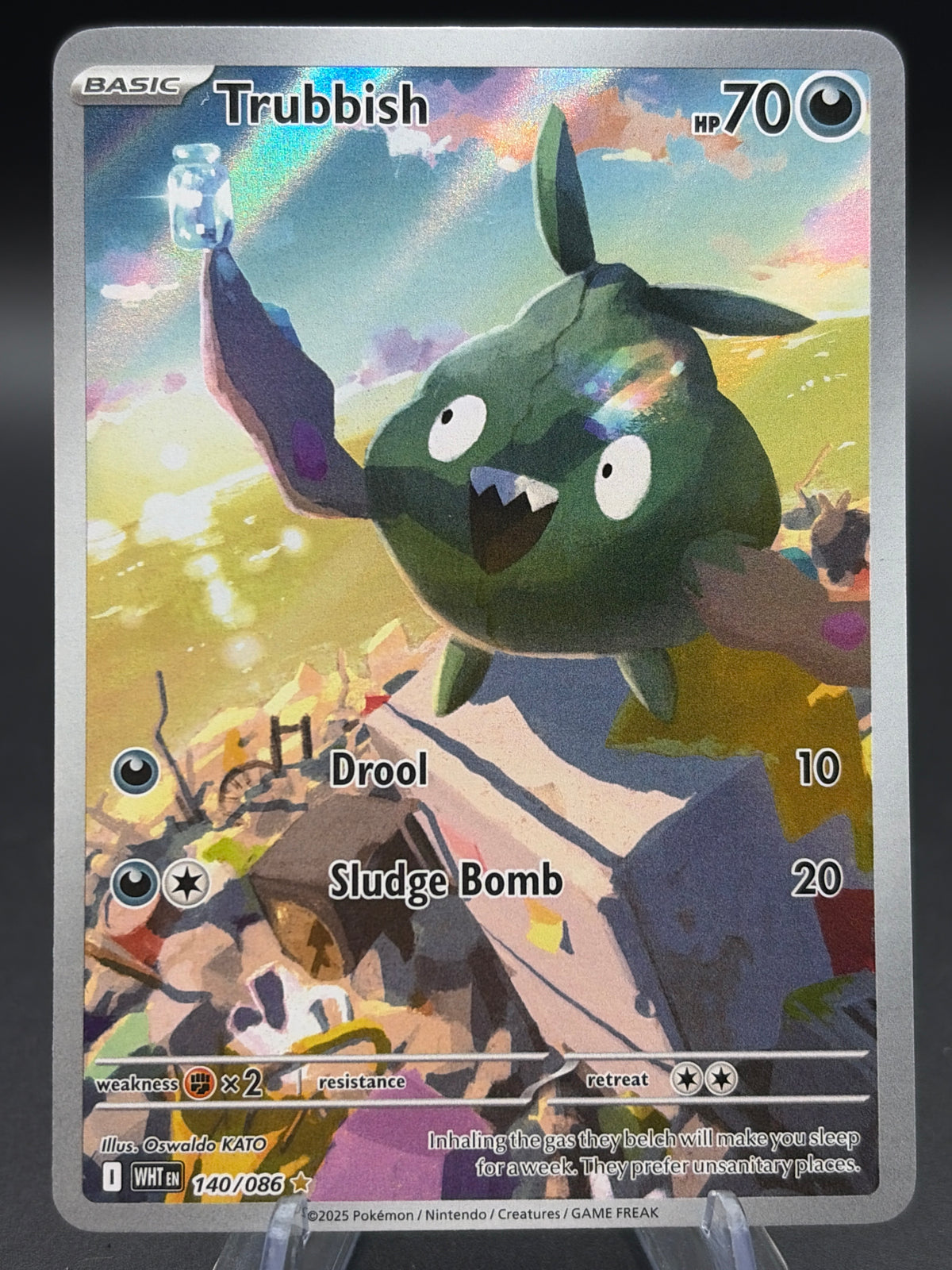 Pokémon TCG: 2025 Trubbish - 140/086 - SV: White Flare