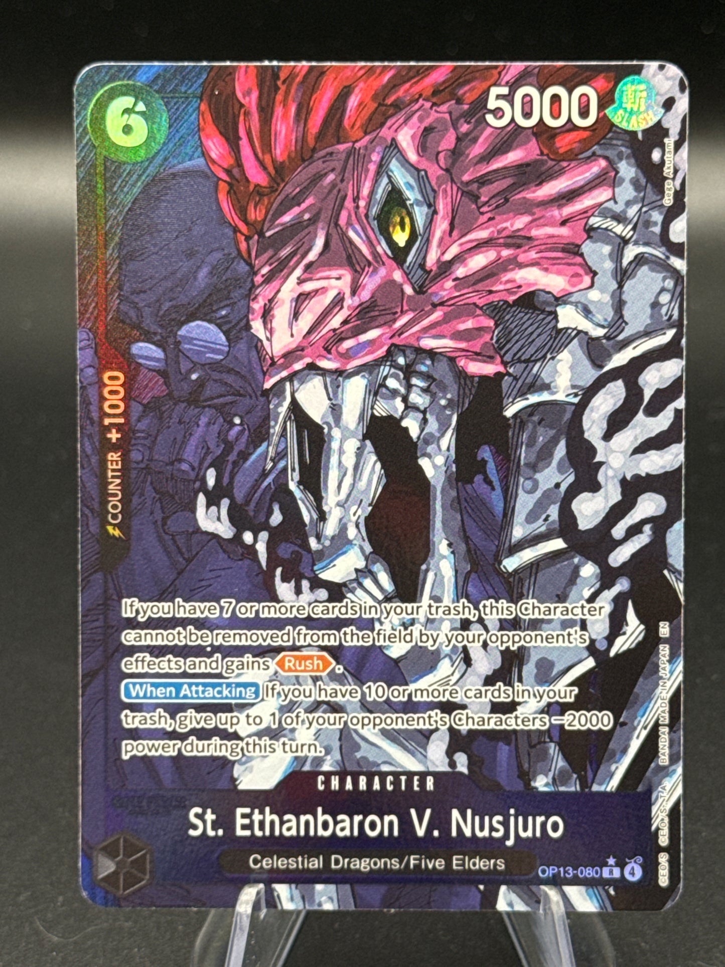 One Piece TCG: St. Ethanbaron V. Nusjuro - OP13-080 - Carrying On His Will