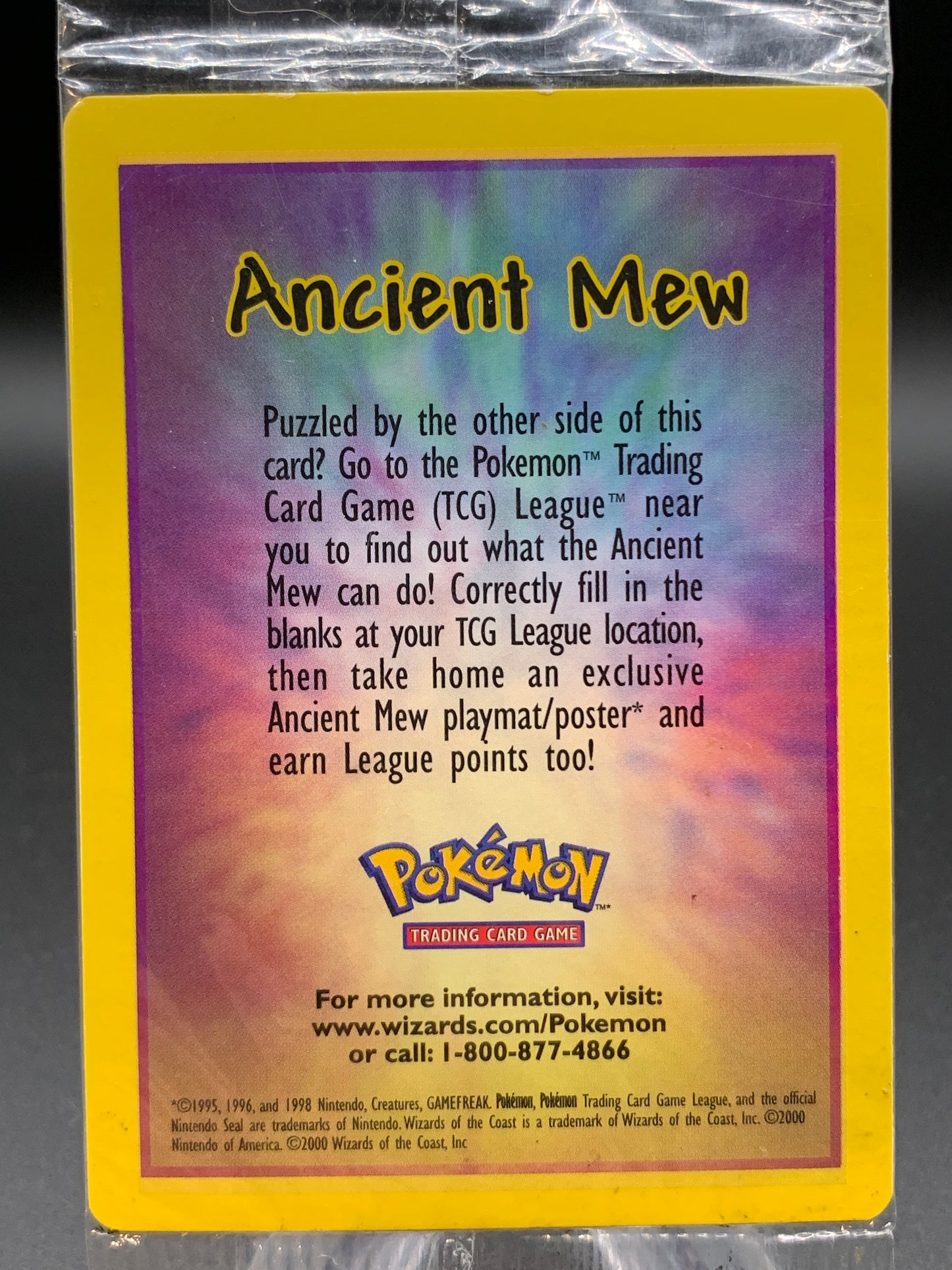 Pokémon TCG: 2000 Ancient Mew - Sealed Promo