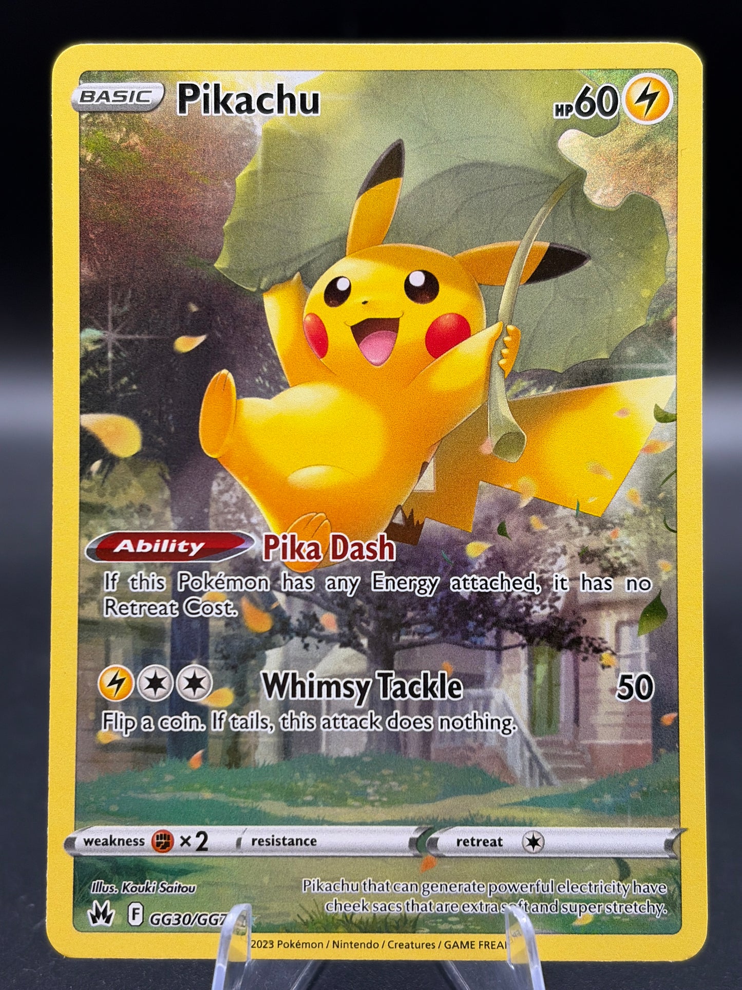 Pokémon TCG: 2023 Pikachu GG30/GG70 SWSH: Crown Zenith Galarian Gallery