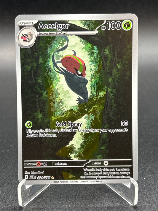 Pokémon TCG: 2025 Accelgor 094/086 SV: White Flare