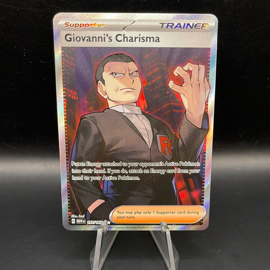 Pokemon TCG: 2023 Giovanni's Charisma 197/165 Scarlet & Violet 151