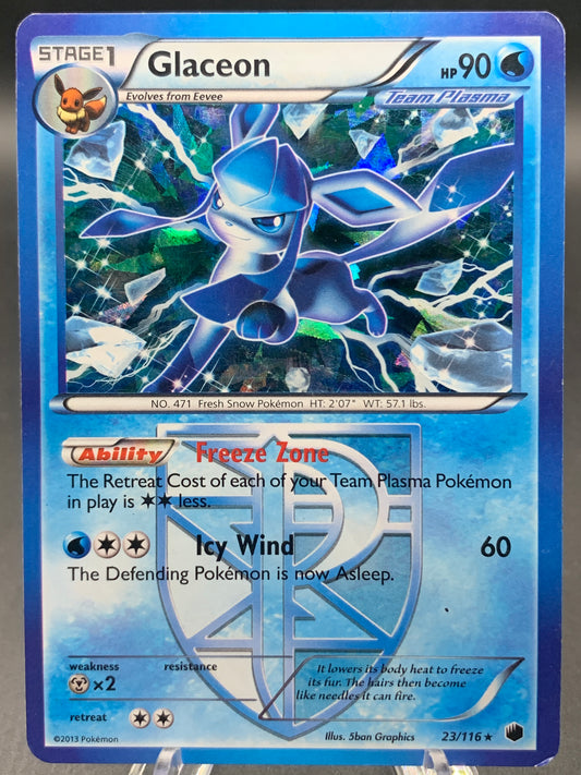 Pokémon TCG: 2013 Glaceon - 23/116 - PLF: Plasma Freeze Cracked Ice Promo