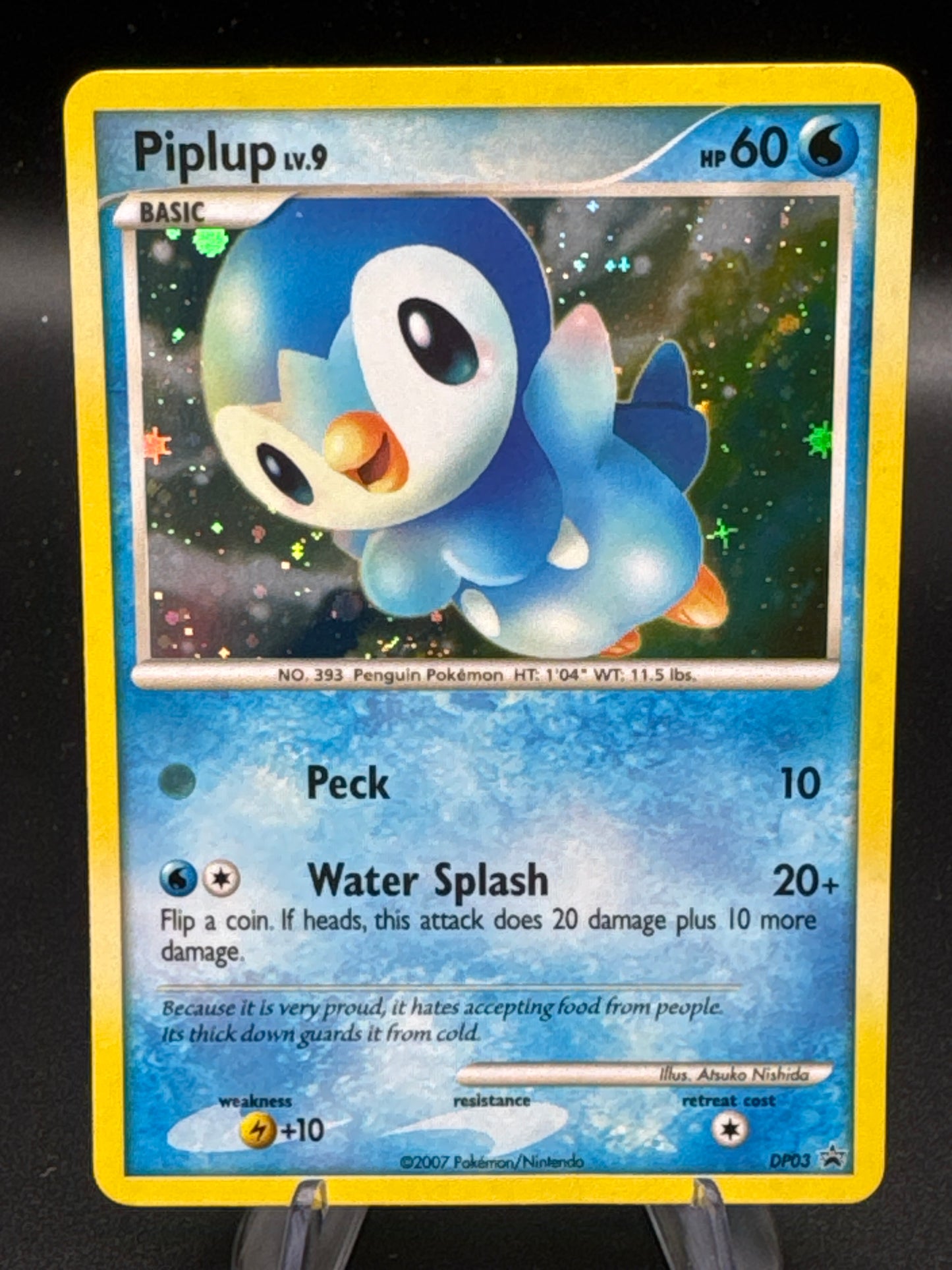 Pokémon TCG: 2007 Piplup DP03 Diamond and Pearl Promo