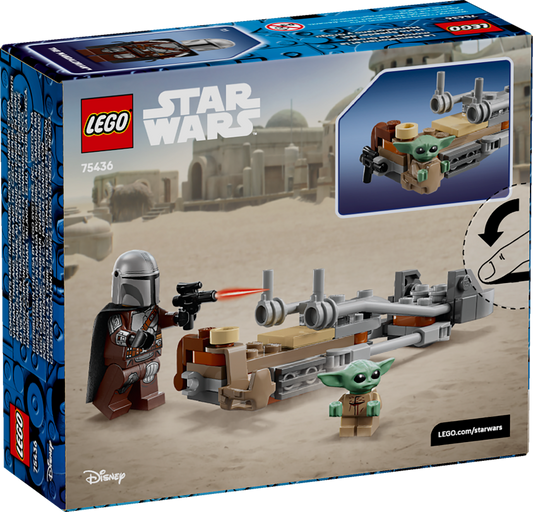 Lego: Star Wars The Mandalorian & Grogu's Speeder Bike