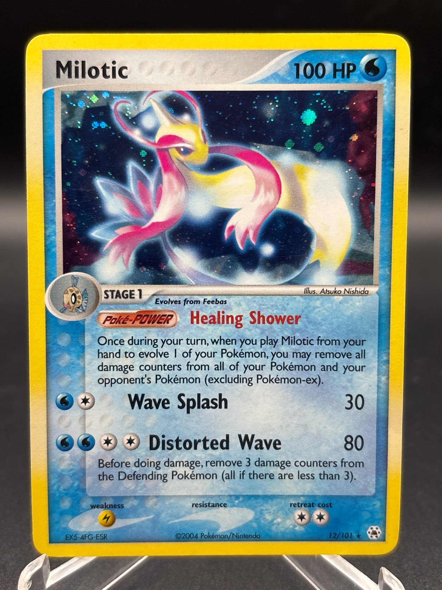 Pokemon TCG - 2004 Milotic 12/101 Hidden Legends Holo