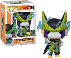 Funko PoP! Dragon Ball Z - Perfect Cell 759 - 2020 Spring Convention Limited Edition Exclusive - Glows in the Dark