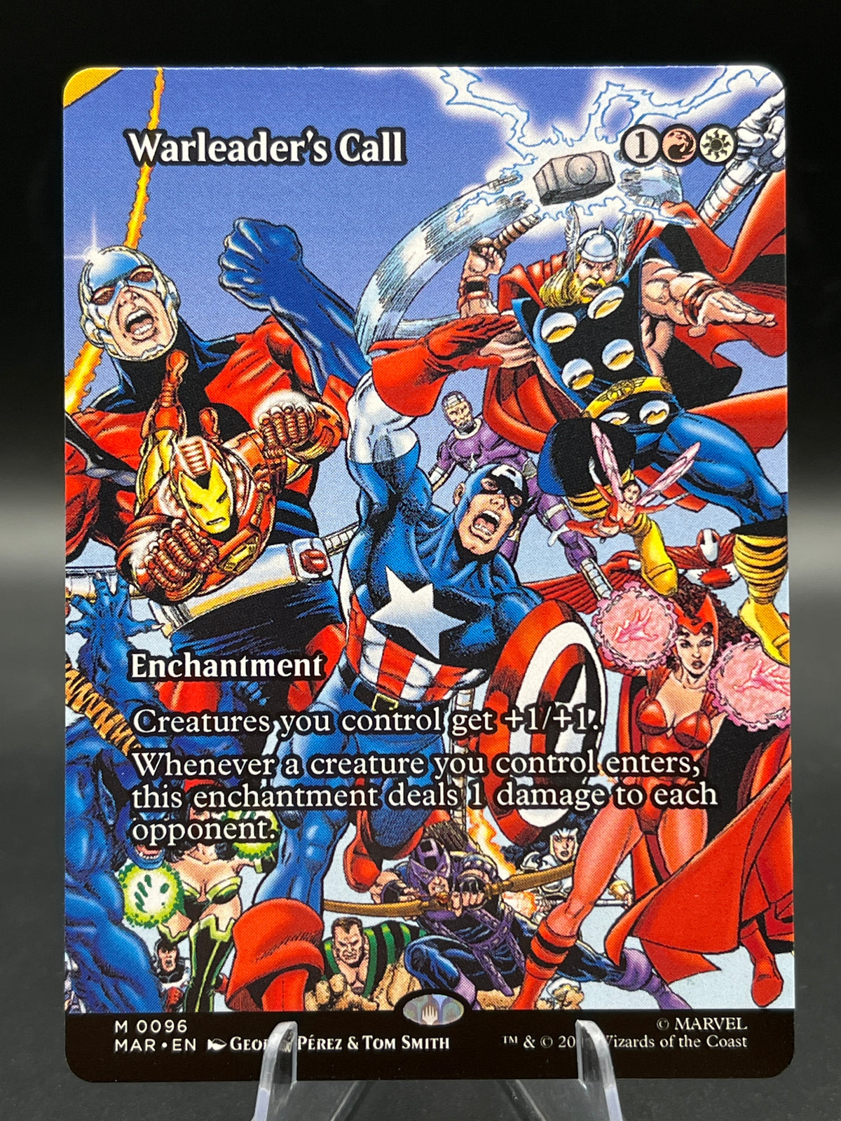 MTG TCG: 2026 Warleader's Call (Borderless) - 0096 - Marvel Universe Eternal-Legal (MAR)