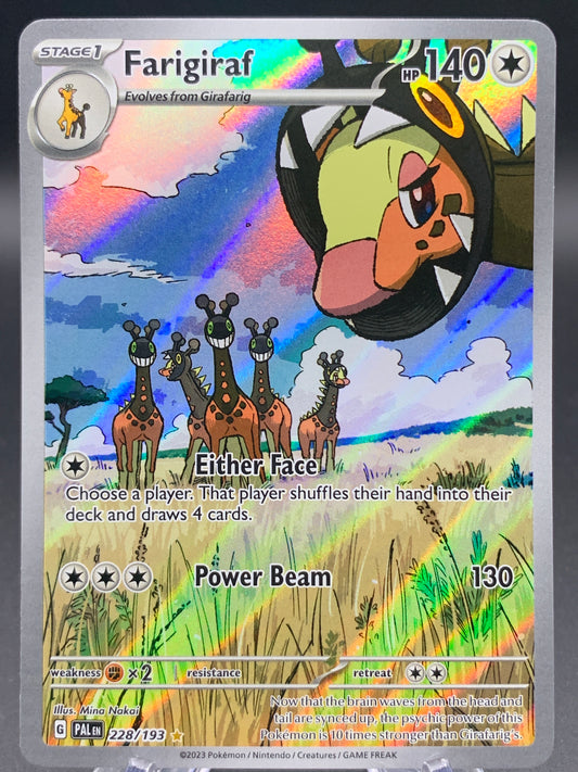 Pokémon TCG: 2023 Farigiraf - 228/193 - SV: Paldea Evolved