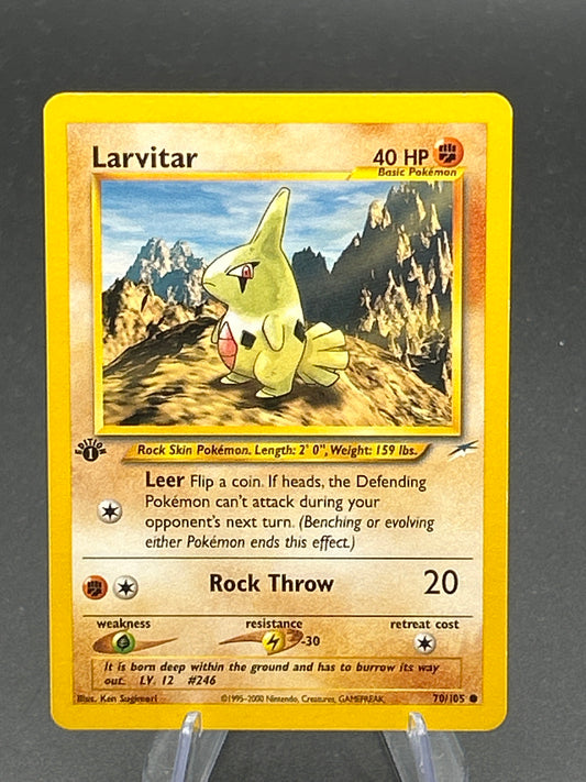 Pokémon TCG: 2002 Larvitar 70/105 - Neo Destiny - Ist Edition