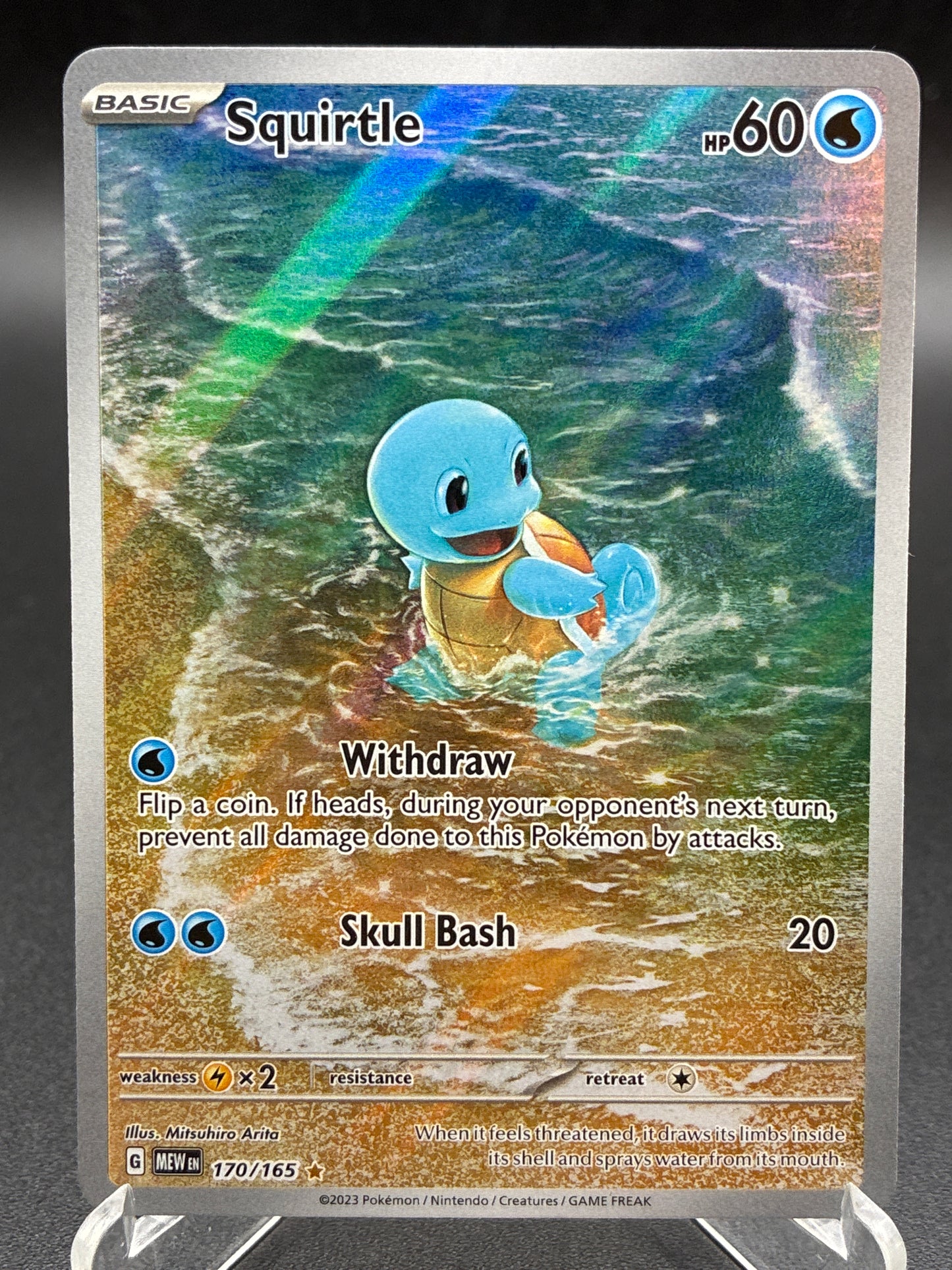 Pokémon TCG: 2023 Squirtle 170/165 SV: Scarlet & Violet 151