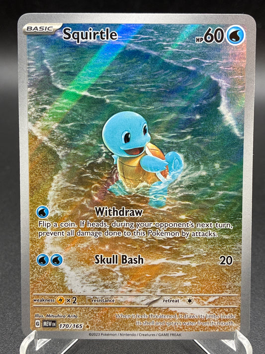 Pokémon TCG: 2023 Squirtle 170/165 SV: Scarlet & Violet 151