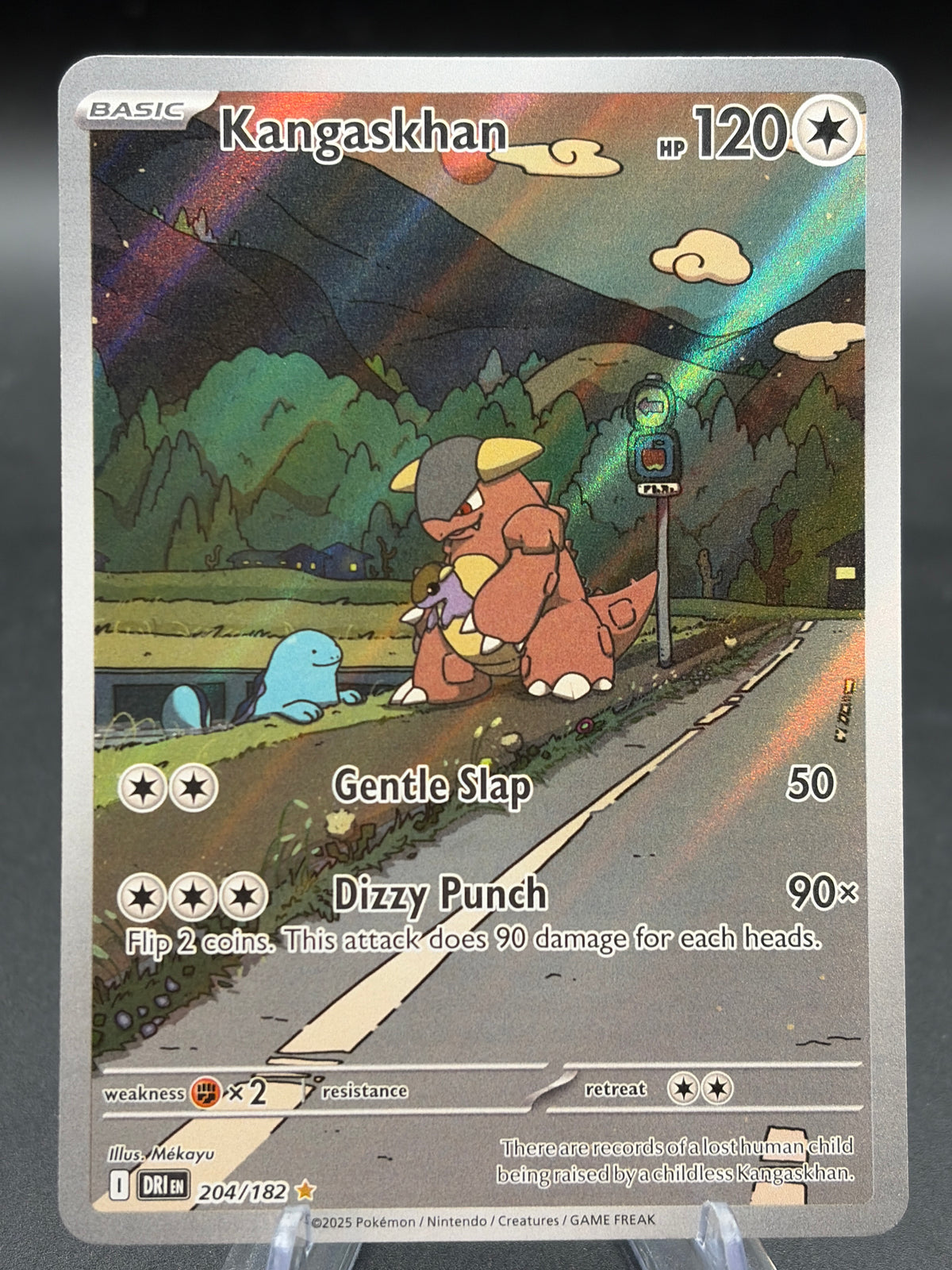 Pokémon TCG: 2025 Kangaskhan - 204/182 - SV: Destined Rivals