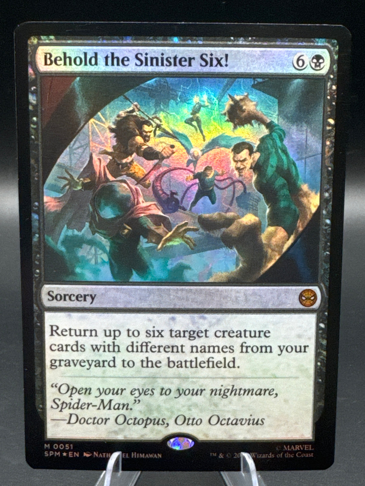 MTG TCG: 2025 Behold the Sinister Six! (Foil) - 51 - Marvel's Spider-Man (SPM)