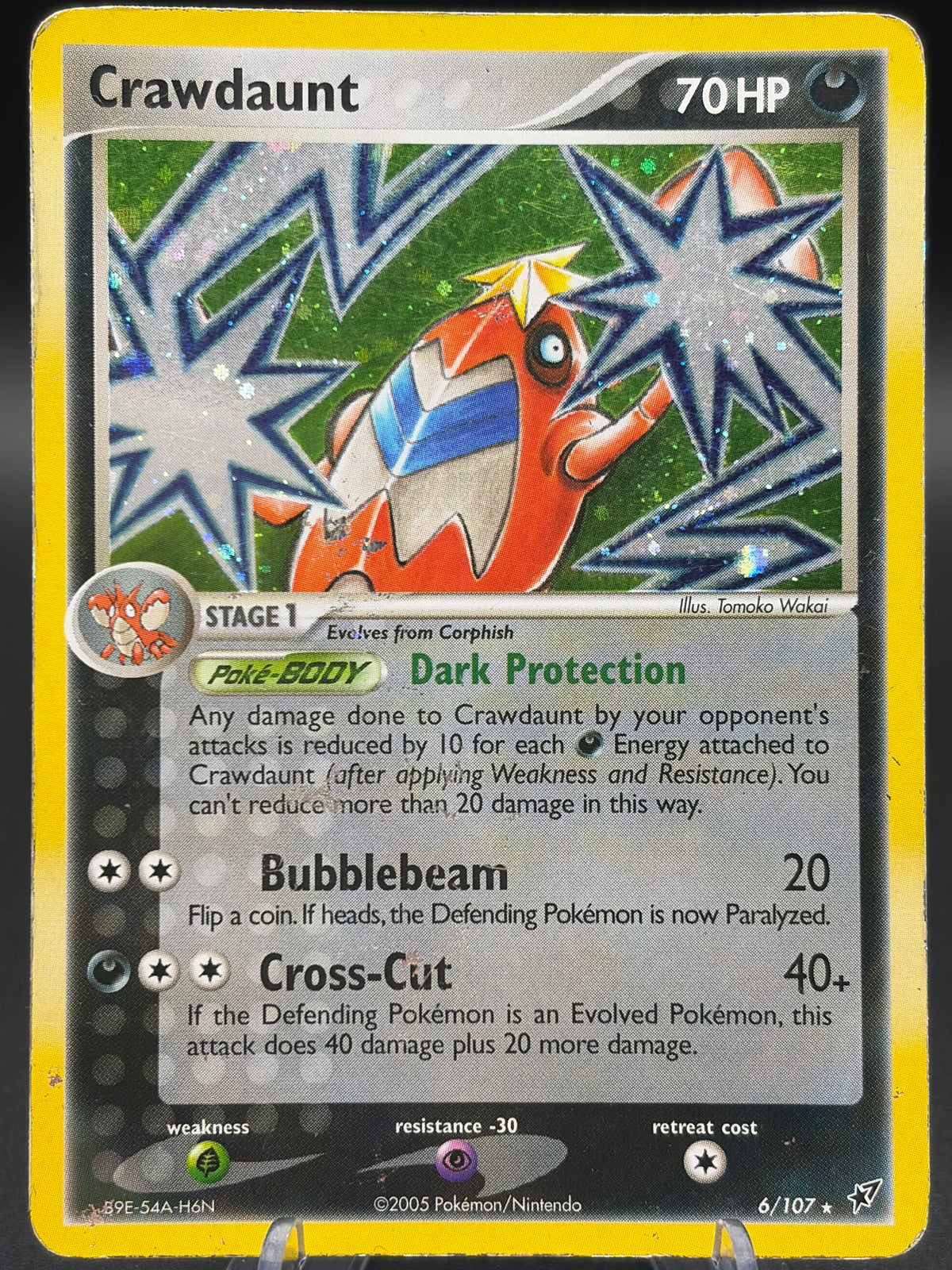 Pokémon TCG: 2005 Crawdaunt - EX Deoxys (DX)
