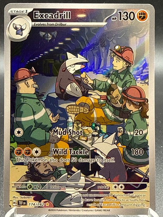 Pokémon TCG: 2024 Excadrill - 174/162 - SV: Temporal Forces