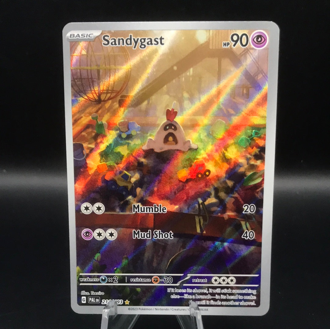 Pokemon TCG: 2023 Sandygast 214/193 Paldea Evolved