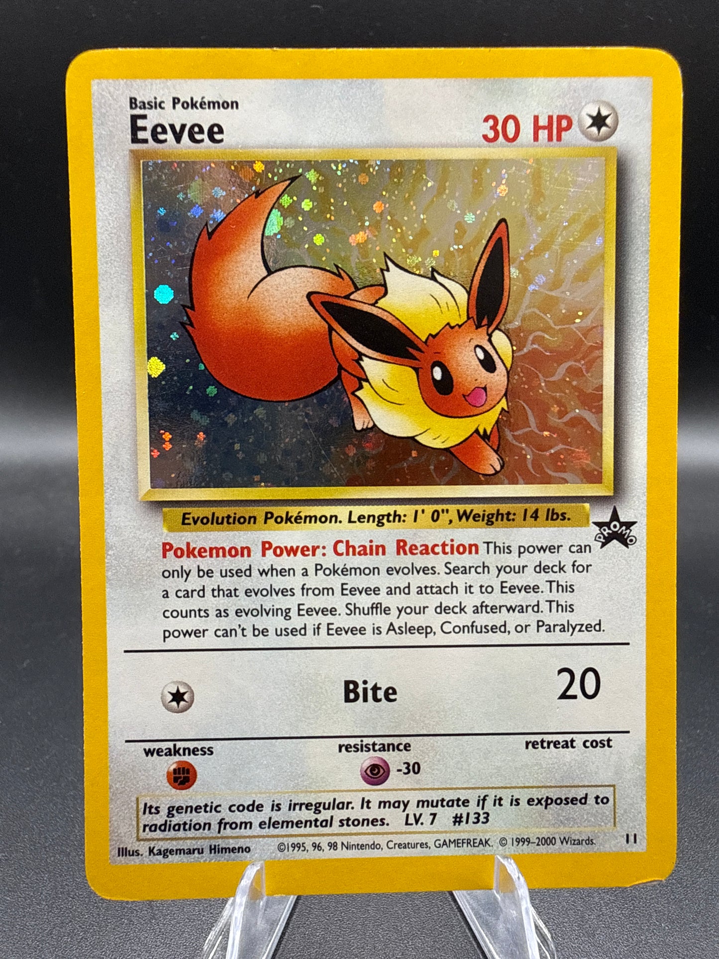 Pokémon TCG: Eevee #11 WoTC Promo