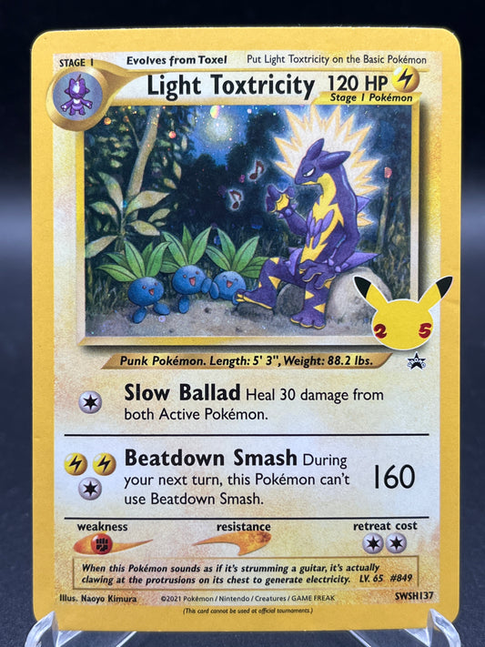 Pokémon TCG: 2021 Light Toxtricity - SWSH137 - SWSH: Sword & Shield Promo Cards