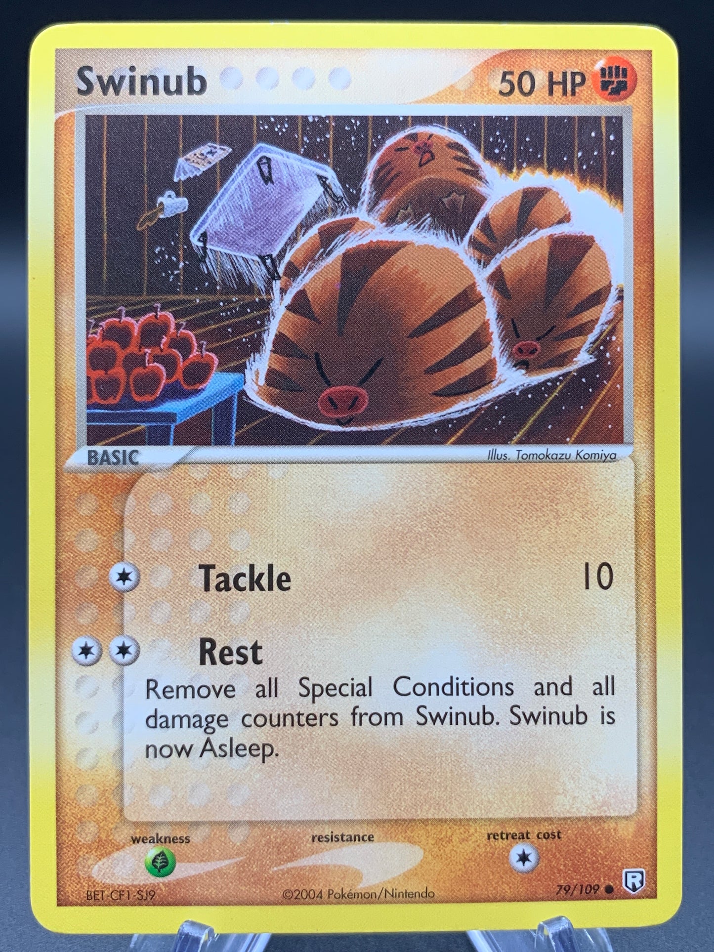Pokémon TCG: 2004 Swinub - 79/109  - RR: Team Rocket Returns