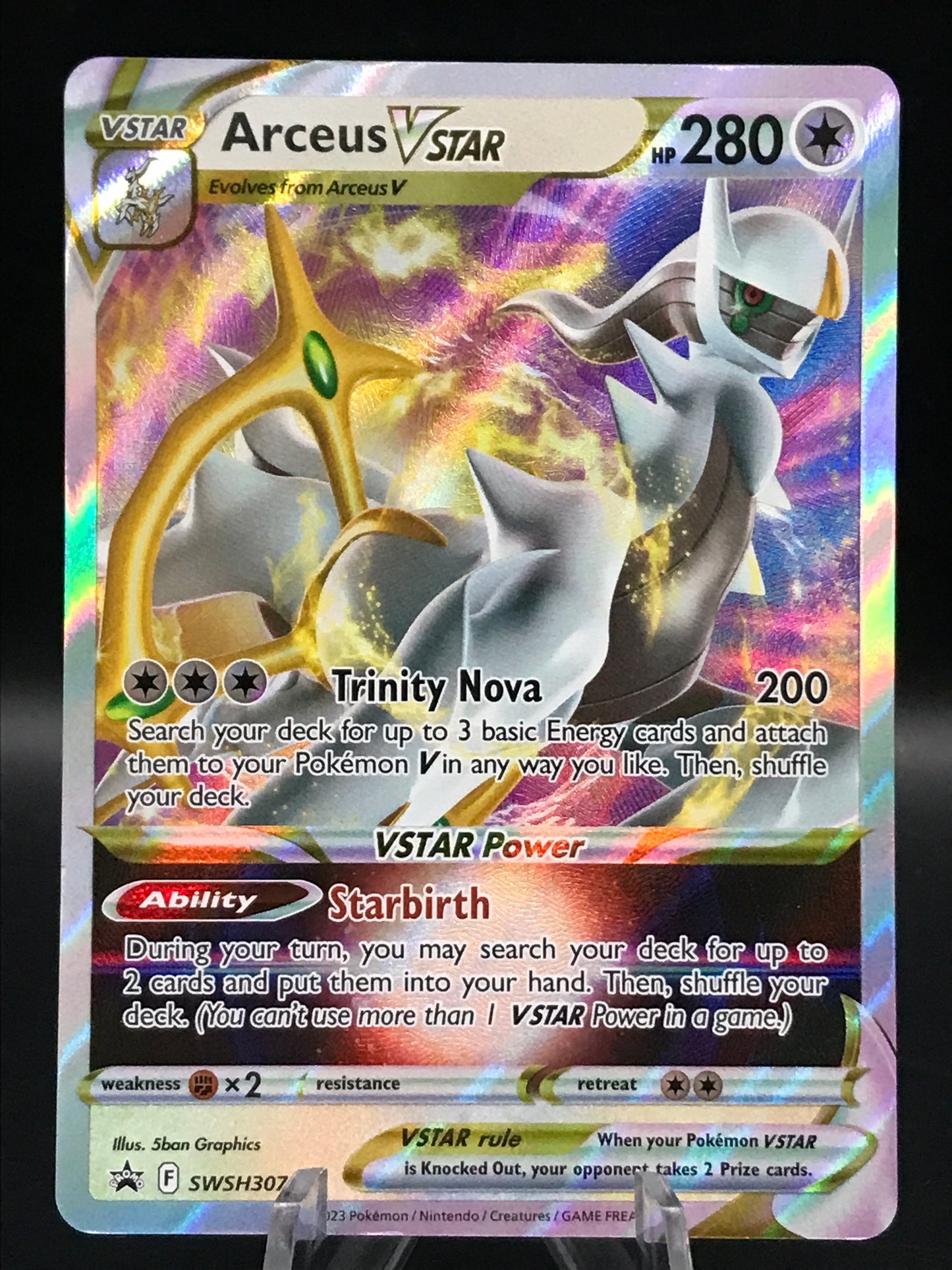 Pokémon TCG: 2022 Arceus VSTAR - SWSH307 - SWSH: Sword & Shield Promos