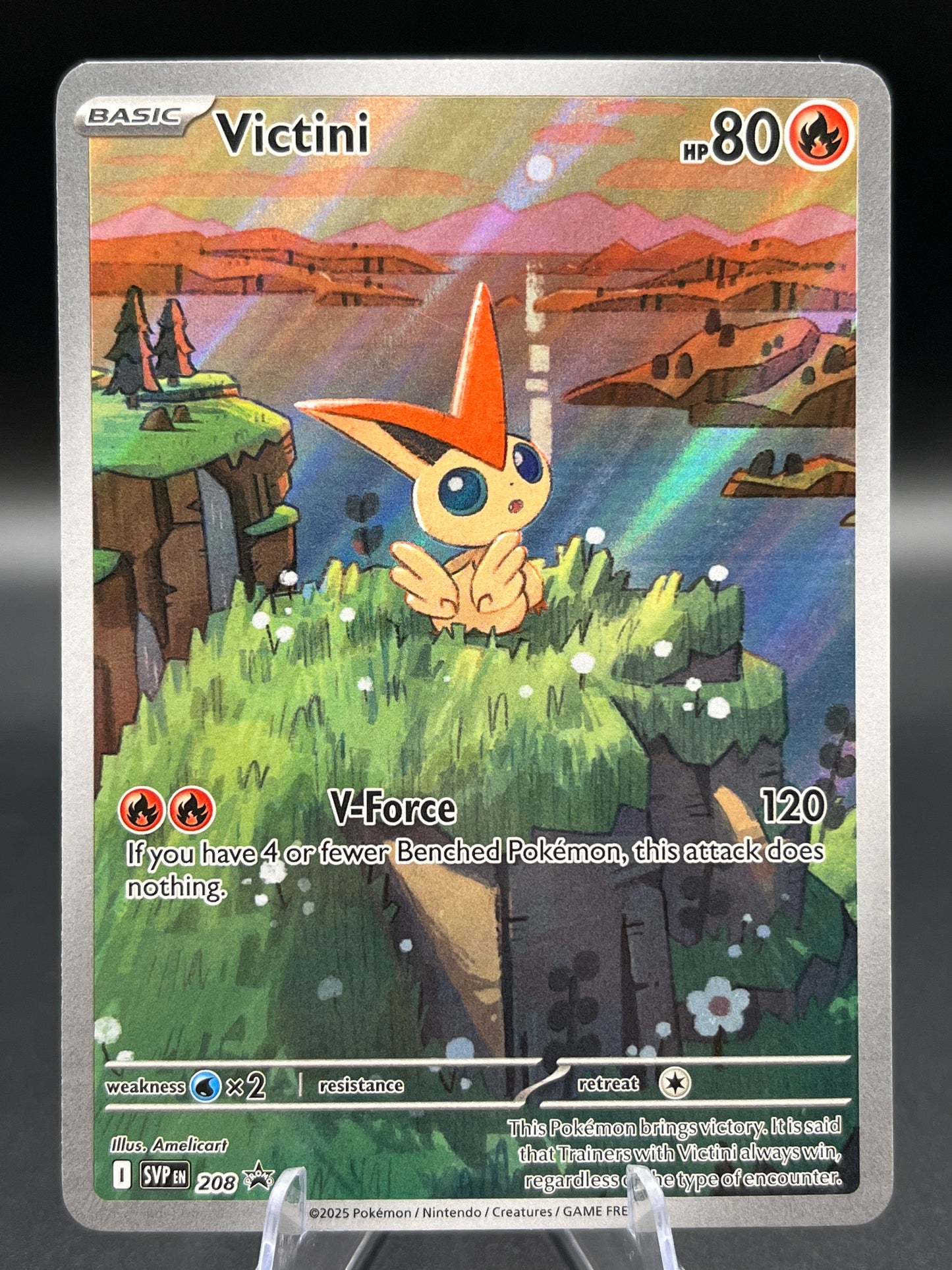 Pokémon TCG: 2025 Victini - #208 - SV: Scarlet & Violet Promo