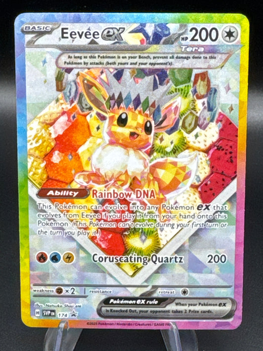 Pokémon TCG: 2025 Eevee ex - #174 - SV: Prismatic Evolutions Promo