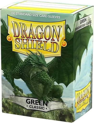 Dragon Shield Outer Sleeves Standard Classic - Green (100CT)