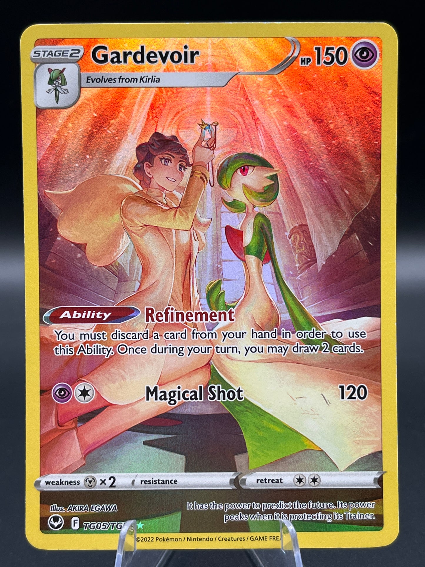 Pokémon TCG: 2022 Gardevoir - TG05/TG30 - SWSH: Silver Tempest Trainer Gallery