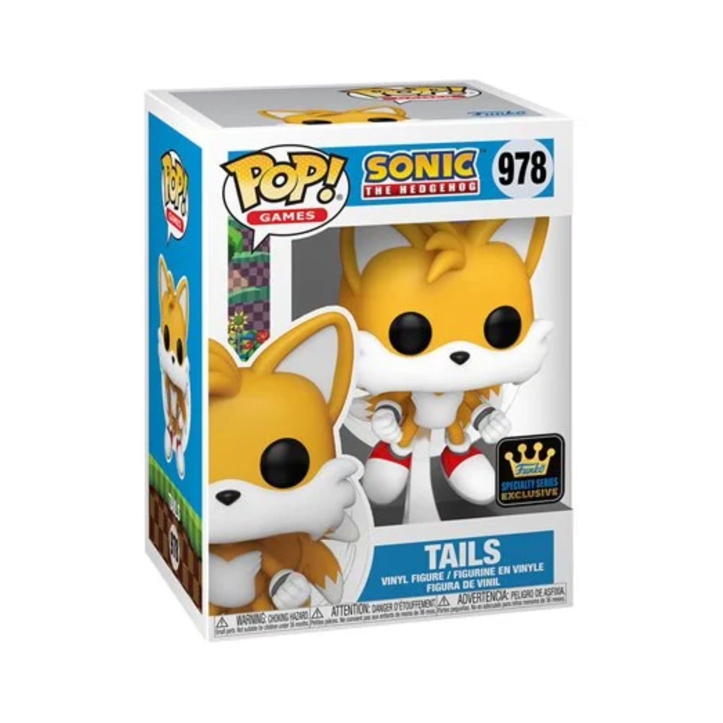 Funko PoP! Games: Sonic the Hedgehog - Tails 978 (Funko Specialty Series Exclusive)