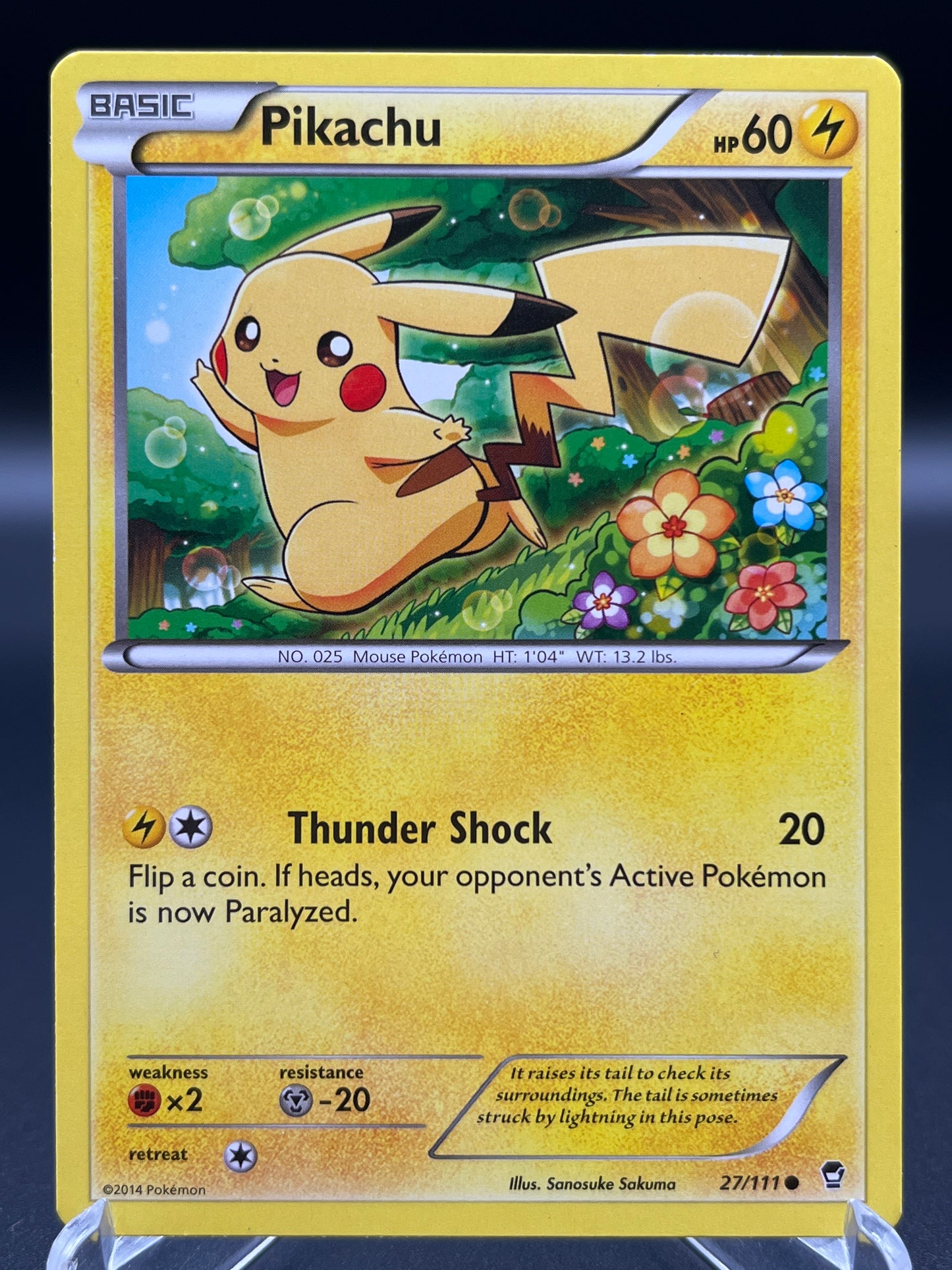 Pokémon TCG: 2014 Pikachu - 27/111 - XY: Furious Fists